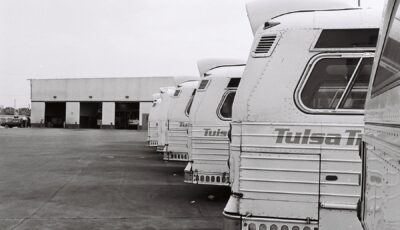 1960's Buses lined up
